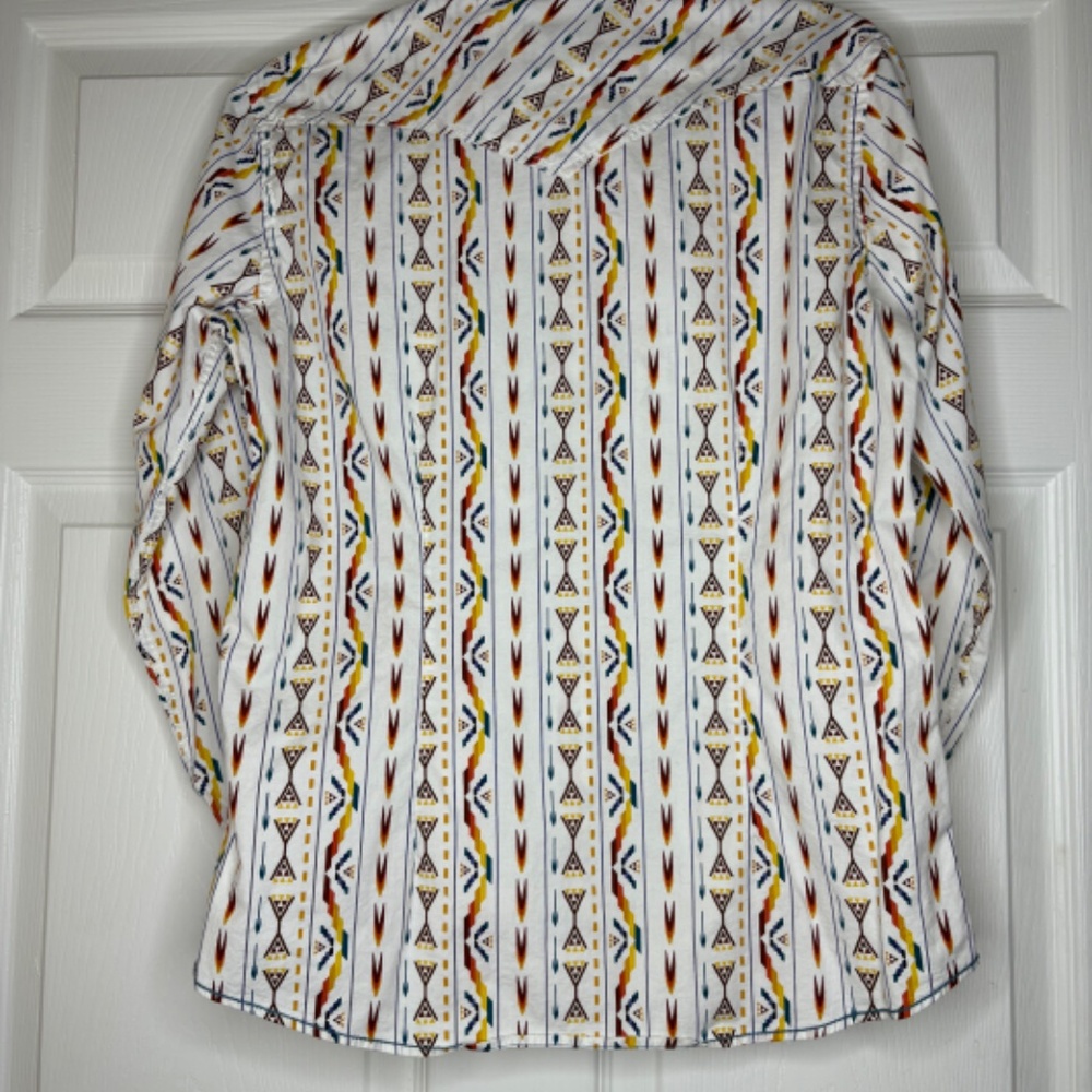 PANHANDLE ROUGHSTOCK Mens Aztec Pearlsnap - Picture 3 of 3
